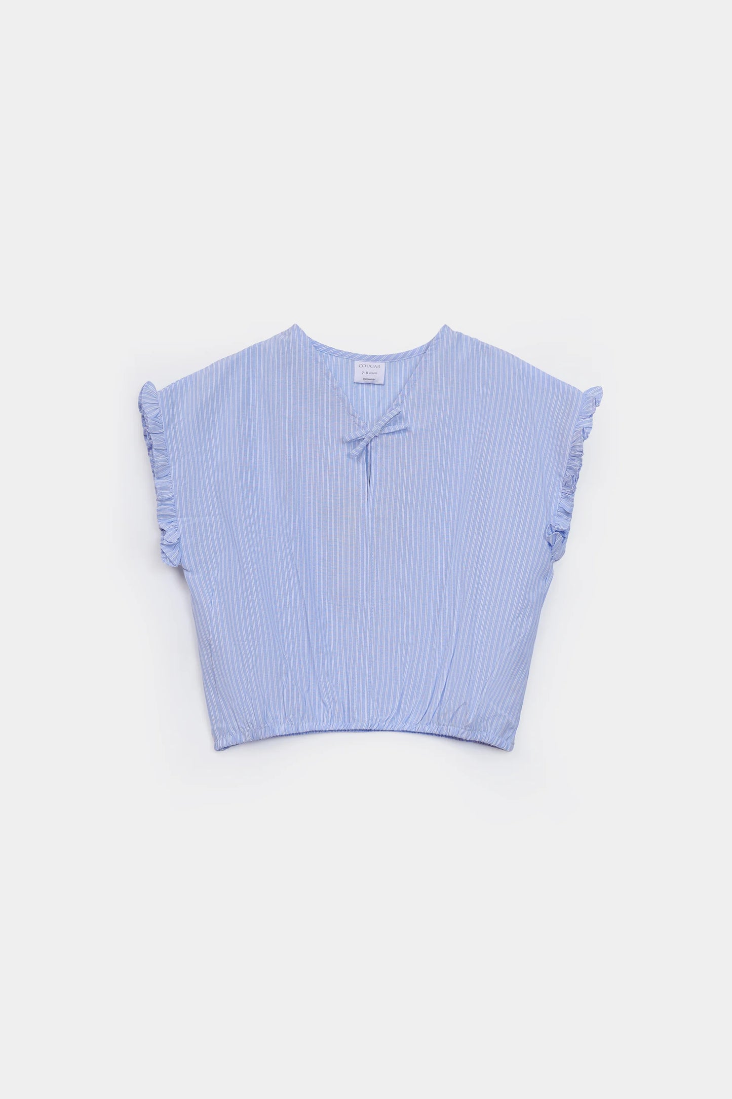 Yarn-Dyed Pin Striped Top - Cougar Clothing