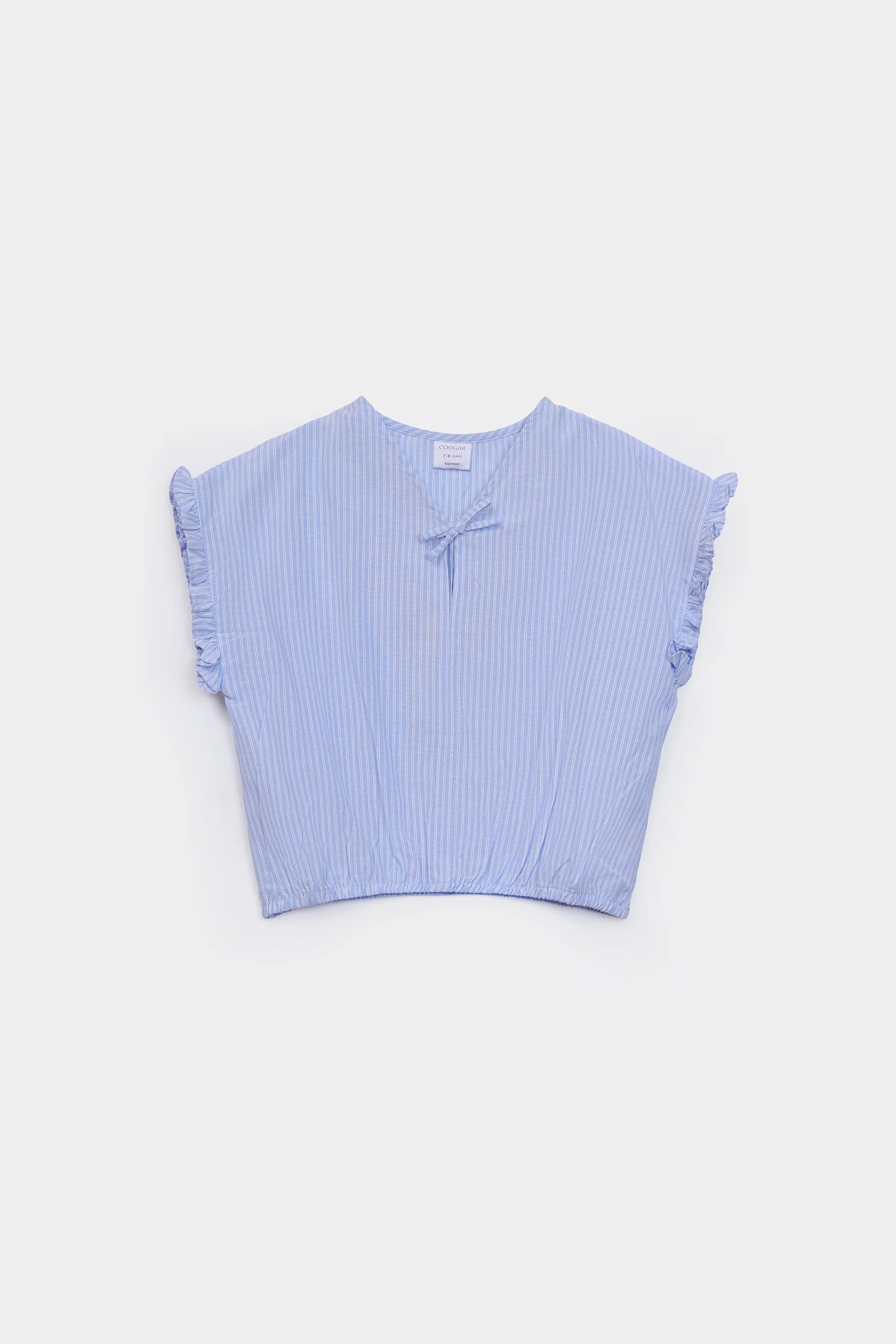 Yarn-Dyed Pin Striped Top - Cougar Clothing