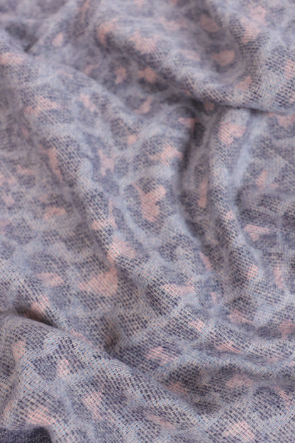 Contrast Accent Knit Shawl - Cougar Clothing