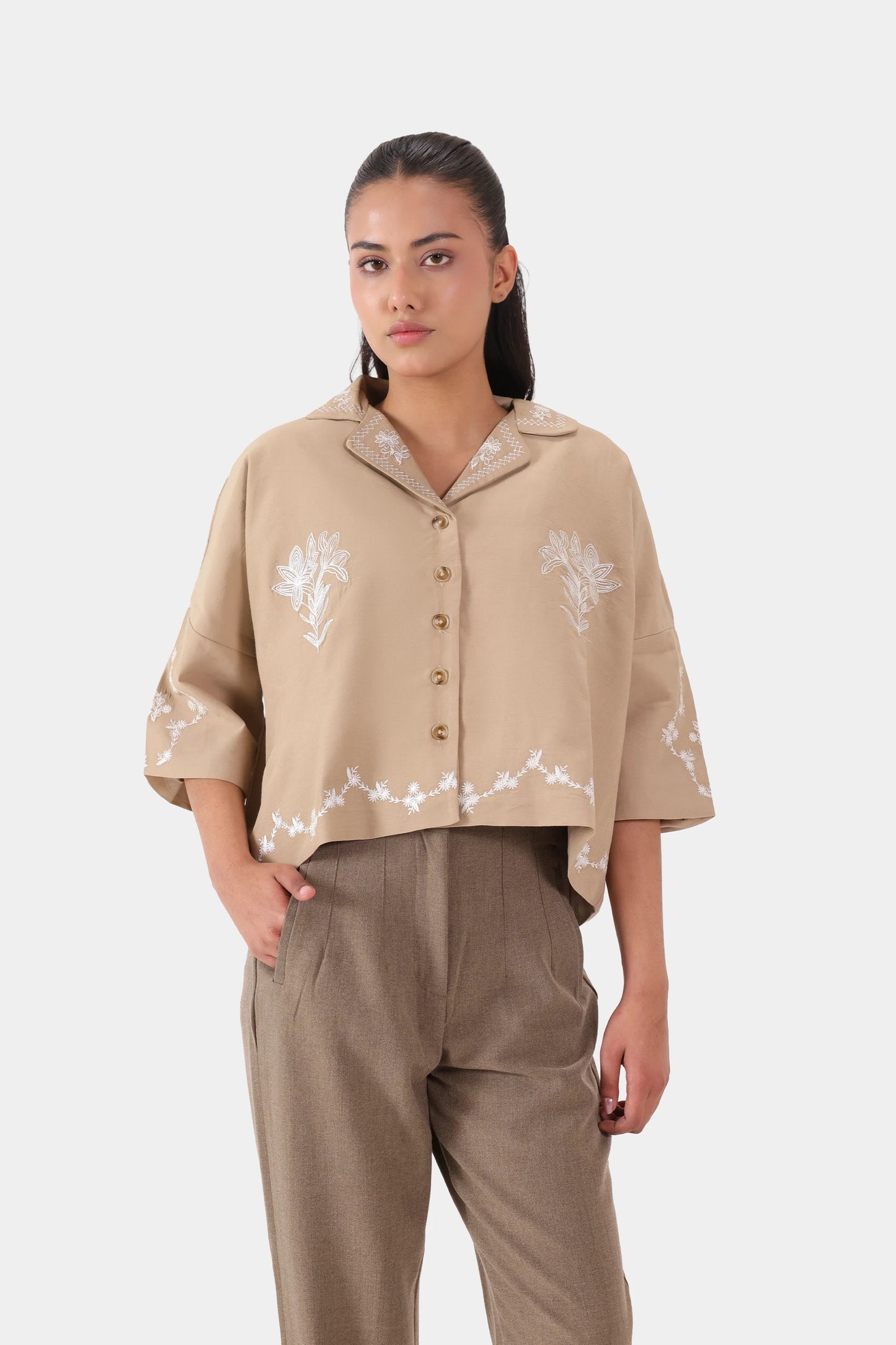 Embroidered Shirt - Cougar Clothing