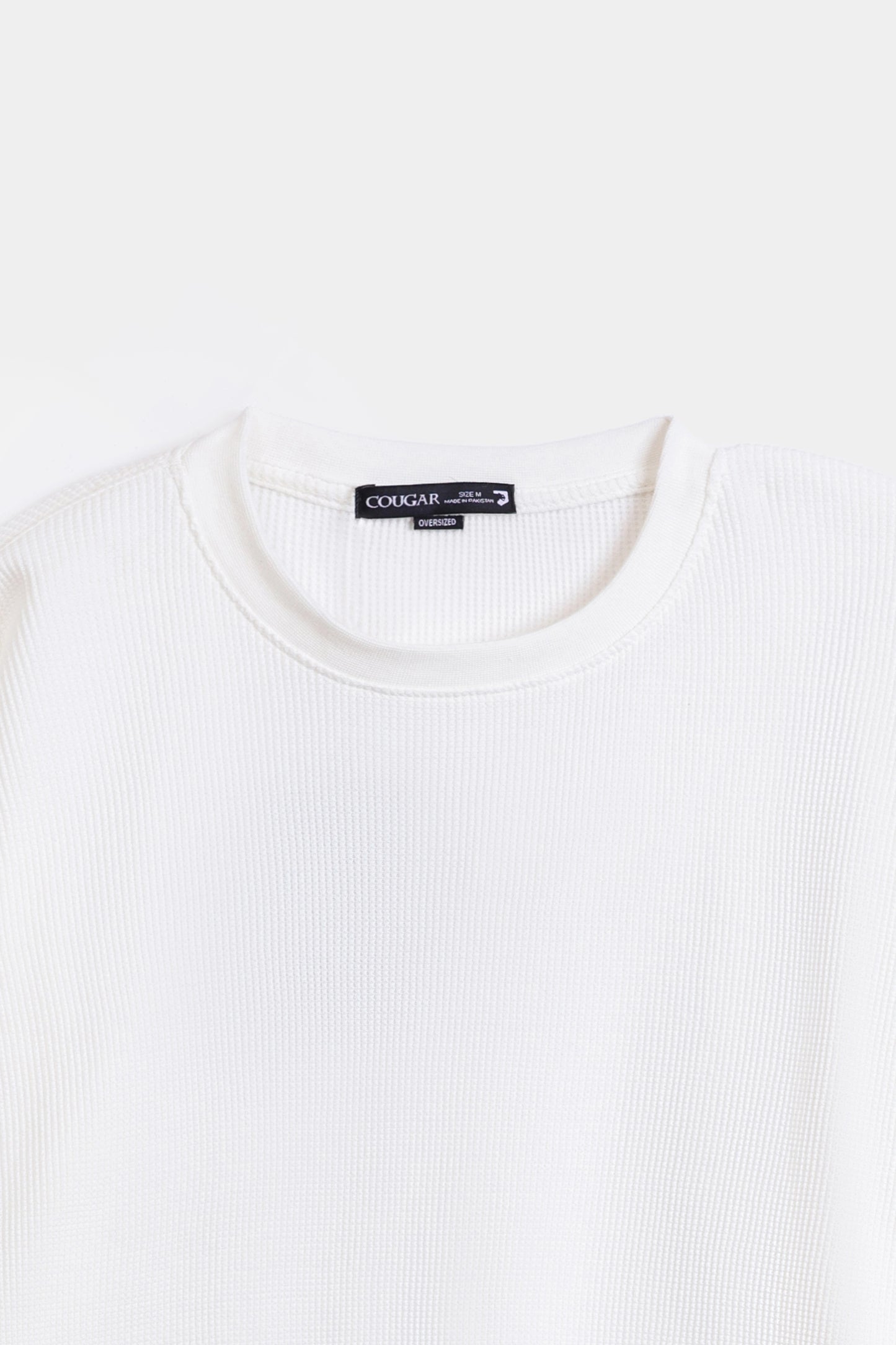 Waffle Knit T-Shirt - Cougar Clothing