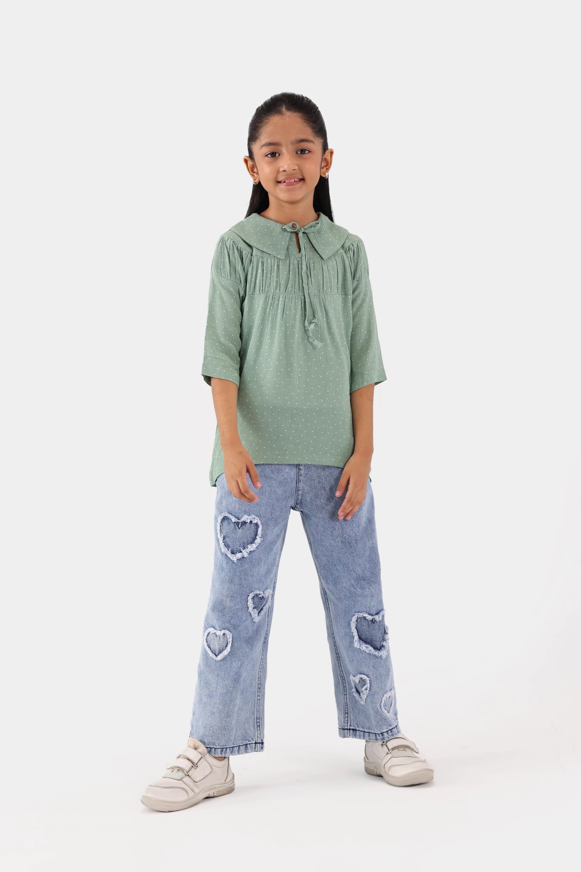 Polka Dot Top - Cougar Clothing
