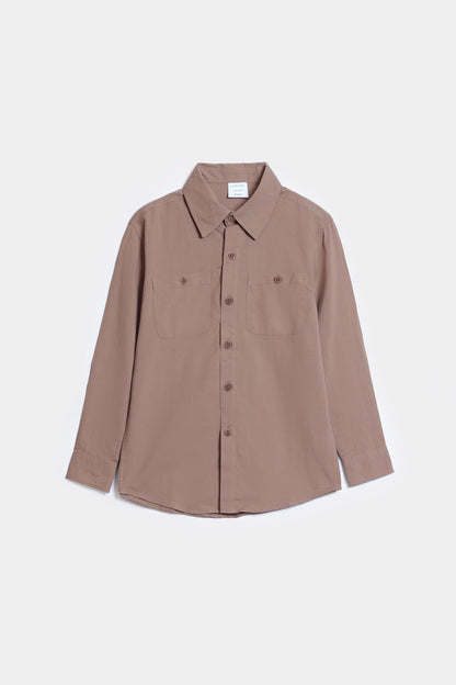 Basic Shirt With Chest Pockets - Cougar Clothing