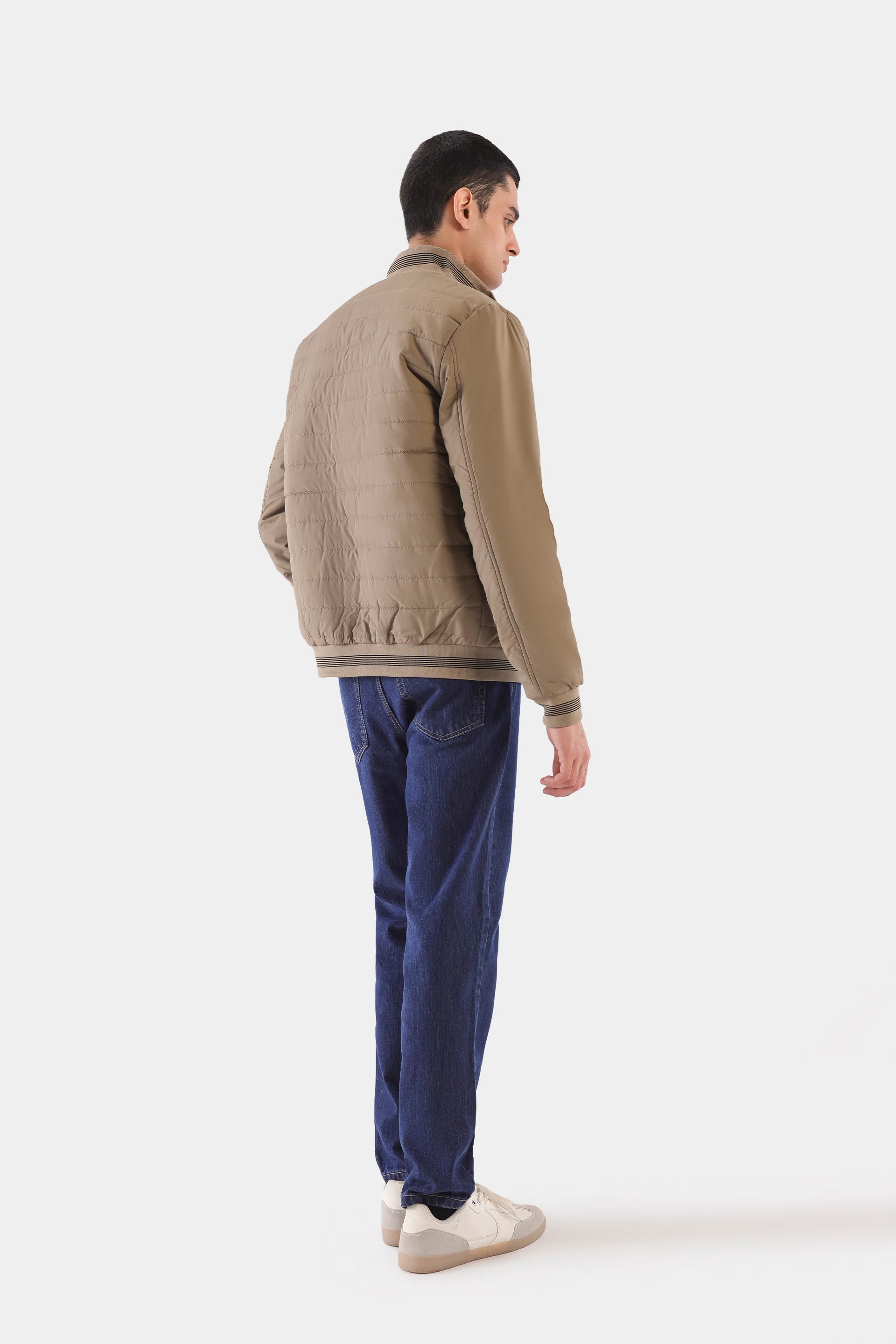 Quilted Mock Neck Jacket - Cougar Clothing