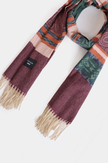 Multi Patterned Shawl - Cougar Clothing