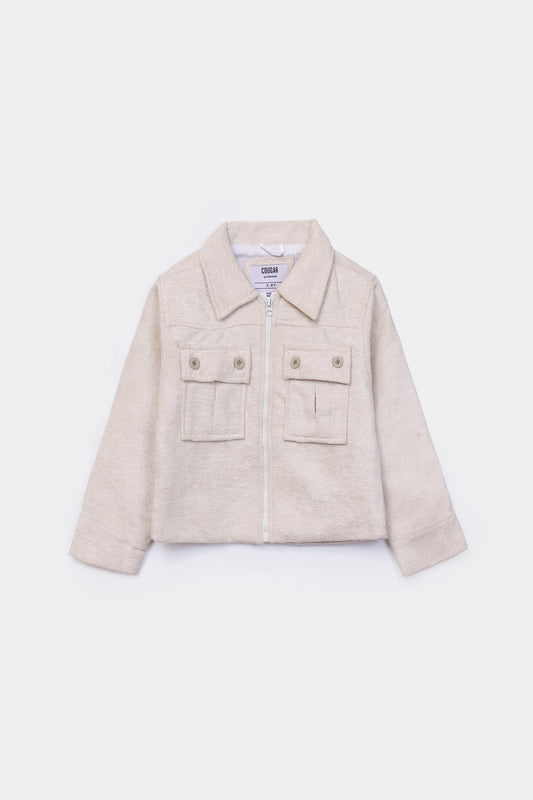 Zippered Corduroy Jacket - Cougar Clothing