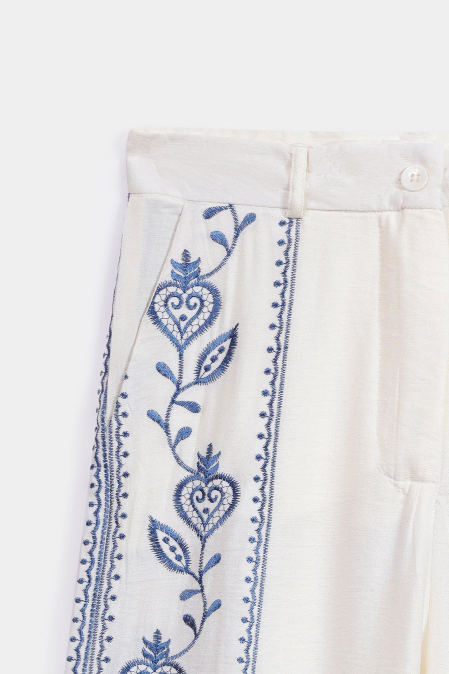Embroidered Culottes - Cougar Clothing