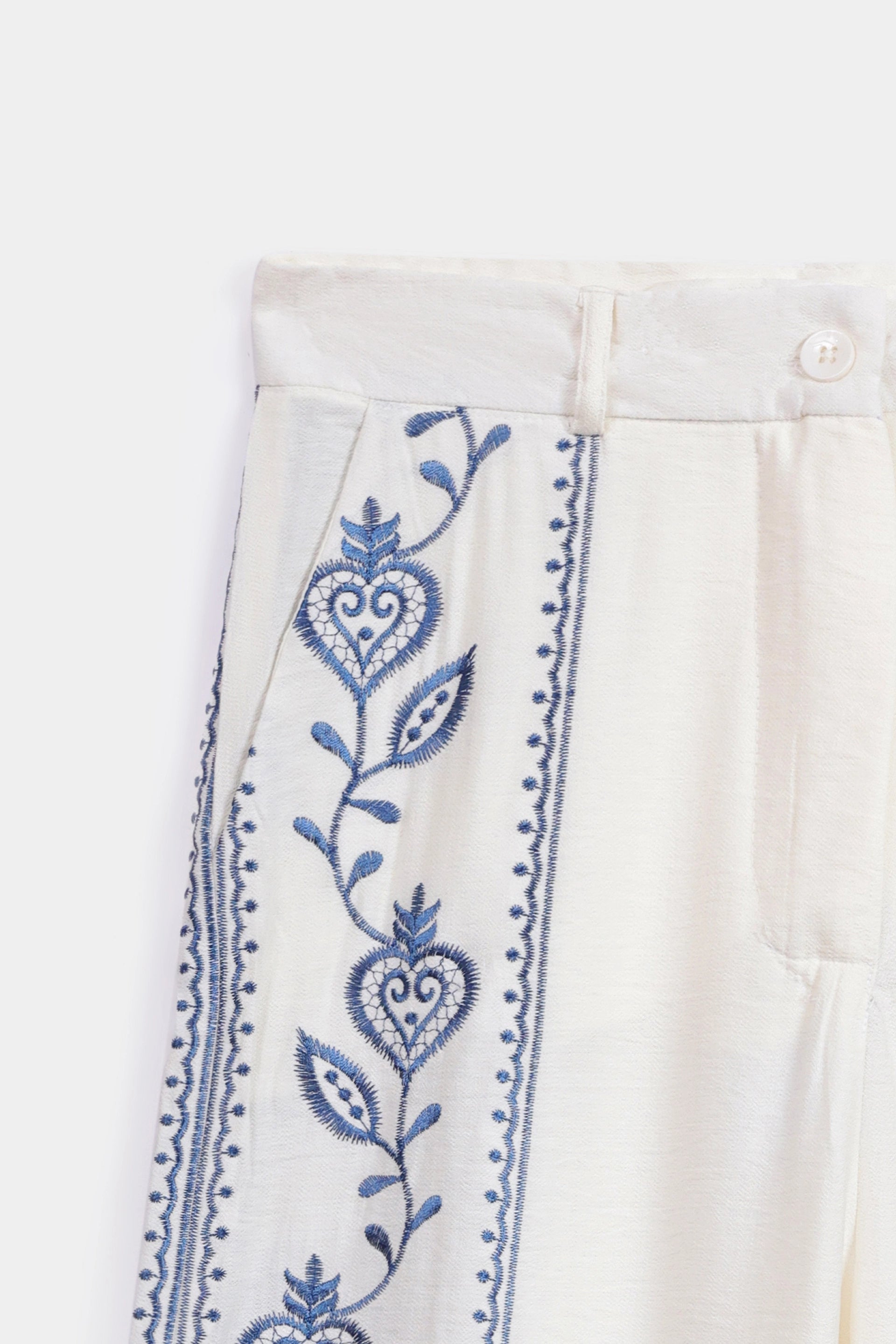 Embroidered Culottes - Cougar Clothing