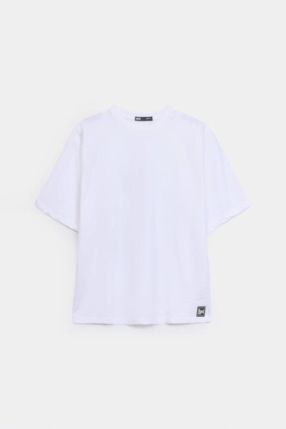 Back Printed Boxy T-Shirt - Cougar Clothing