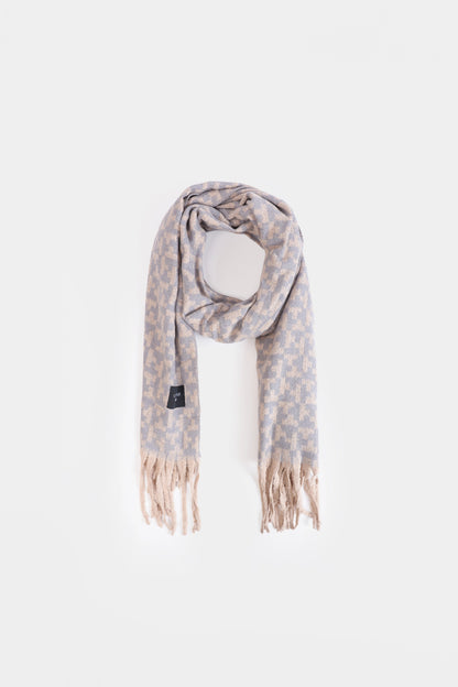 Jacquard Knit Shawl - Cougar Clothing