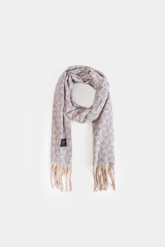 Jacquard Knit Shawl - Cougar Clothing