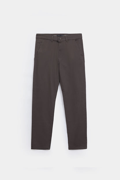 Straight Twill Chino Pants - Cougar Clothing