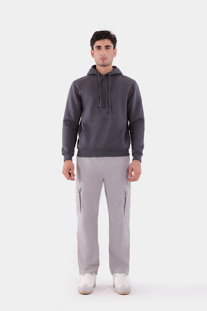 Basic Drawcord Hoodie - Cougar Clothing