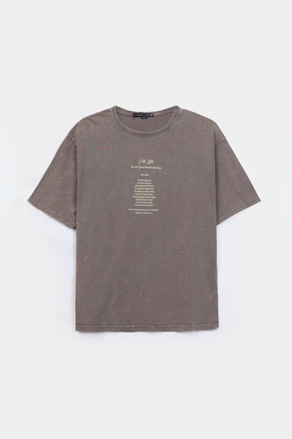 Relaxed Garment-Dyed T-Shirt - Cougar Clothing
