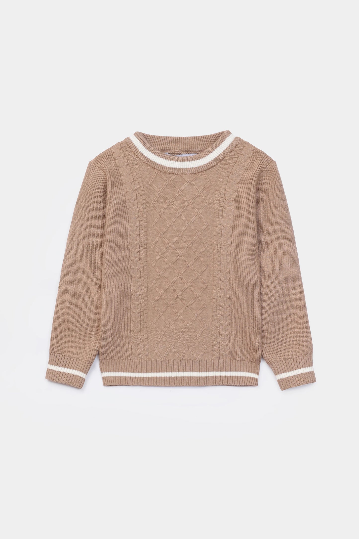 Cable Knit Sweater - Cougar Clothing