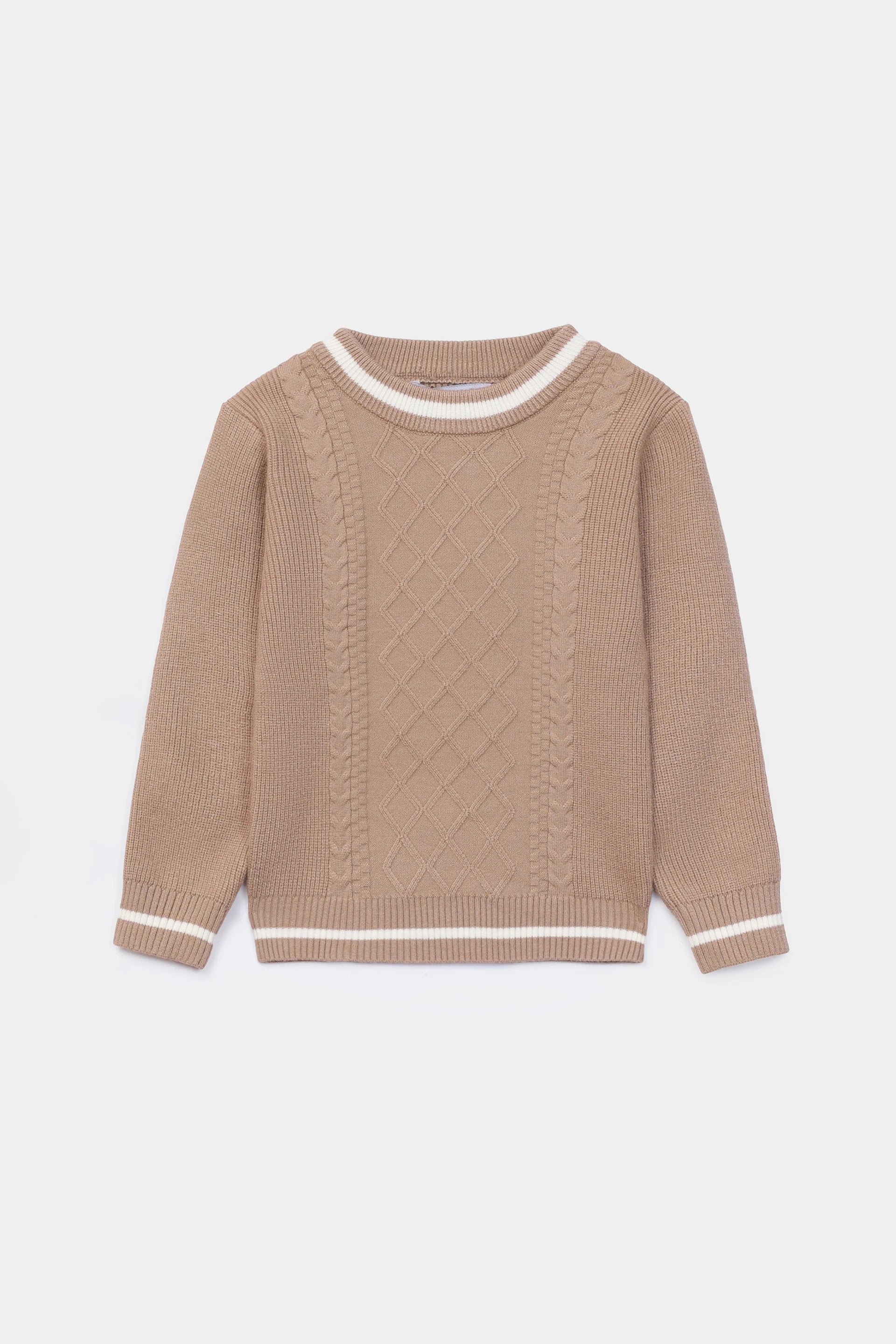 Cable Knit Sweater - Cougar Clothing