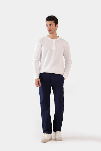 Slim Fit Twill Chino Pants - Cougar Clothing