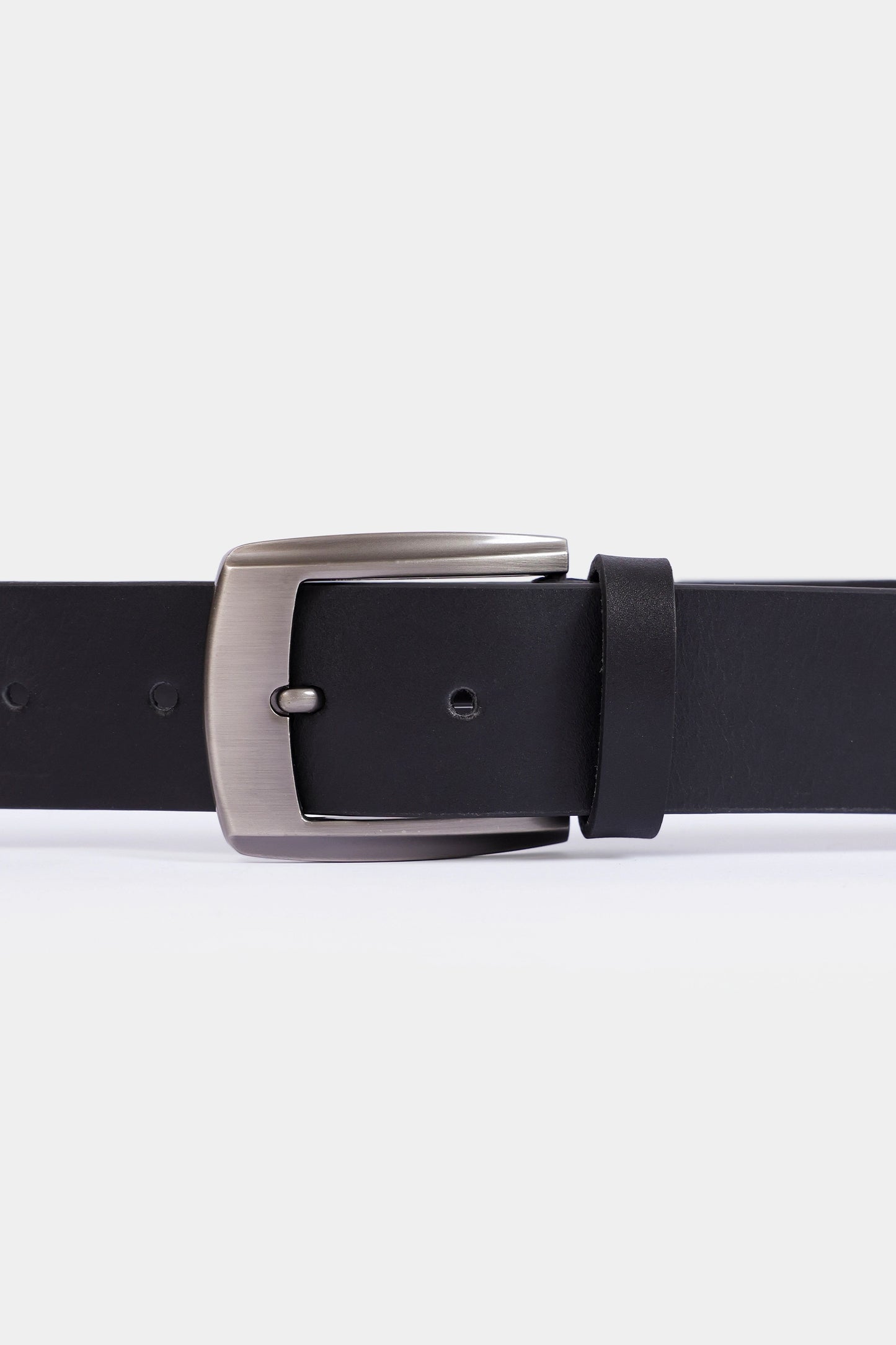 Tonal Stitched Leather Belt - Cougar Clothing
