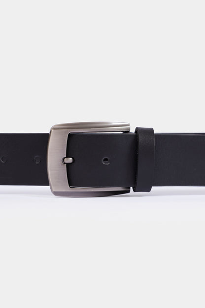 Tonal Stitched Leather Belt - Cougar Clothing
