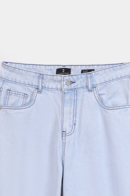 Straight Wide Leg Fit Jeans - Cougar Clothing