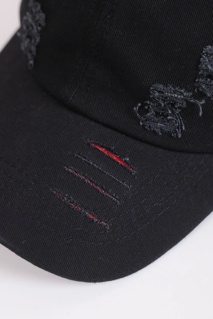 Distressed Denim P-Cap - Cougar Clothing