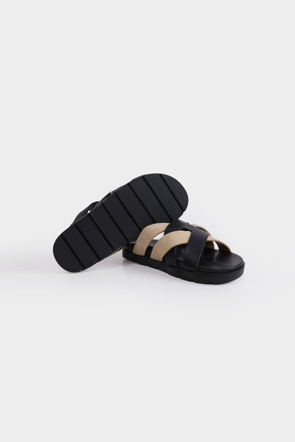 Strappy Slippers - Cougar Clothing