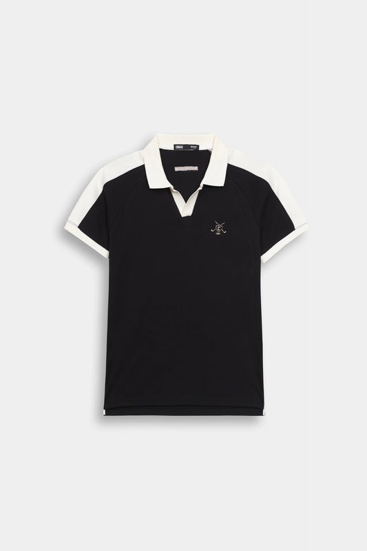 Contrast Johnny Collar Polo - Cougar Clothing