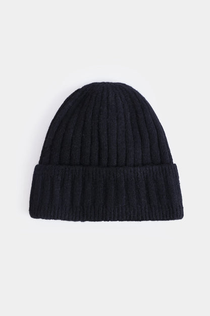 Thick Rib Knit Beanie