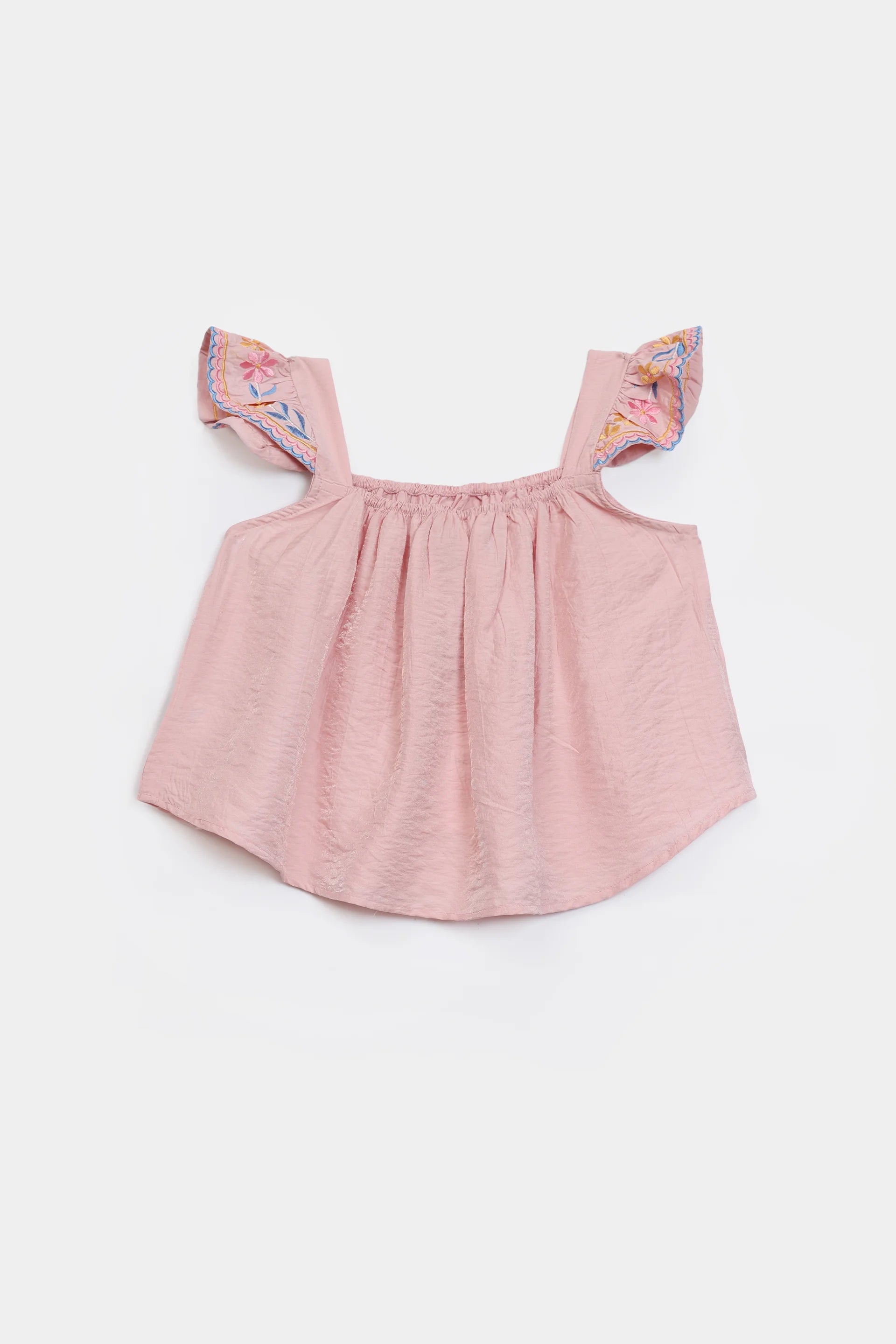 Sleeveless Embroidered Blouse - Cougar Clothing