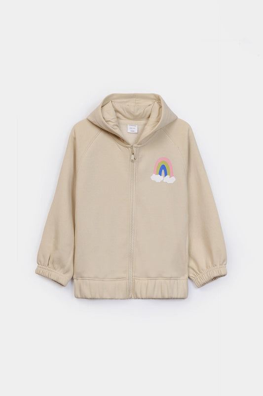 Rainbow Fleece Zip-Up Hoodie - Cougar Clothing