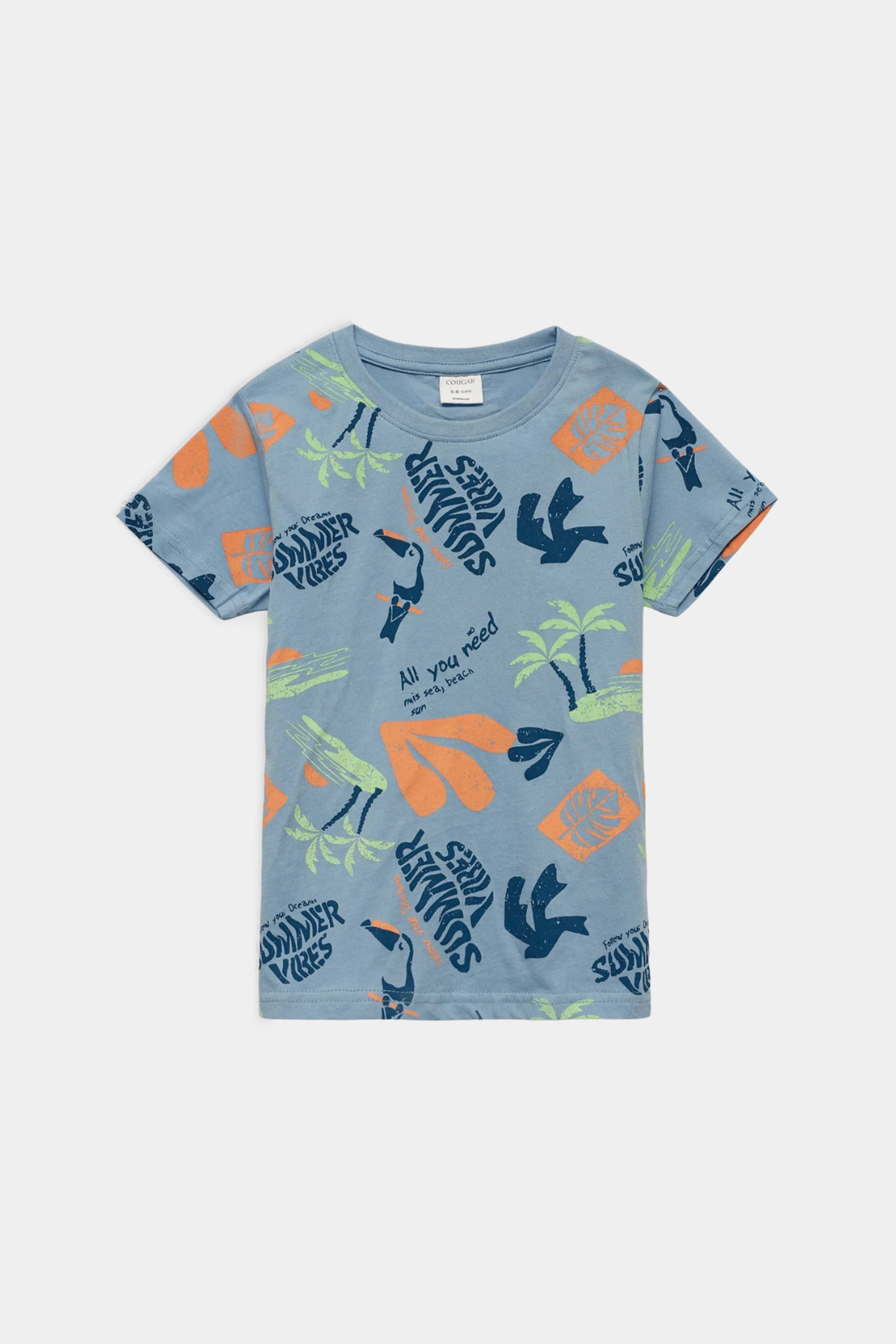 All Over Printed T-Shirt - Cougar Clothing