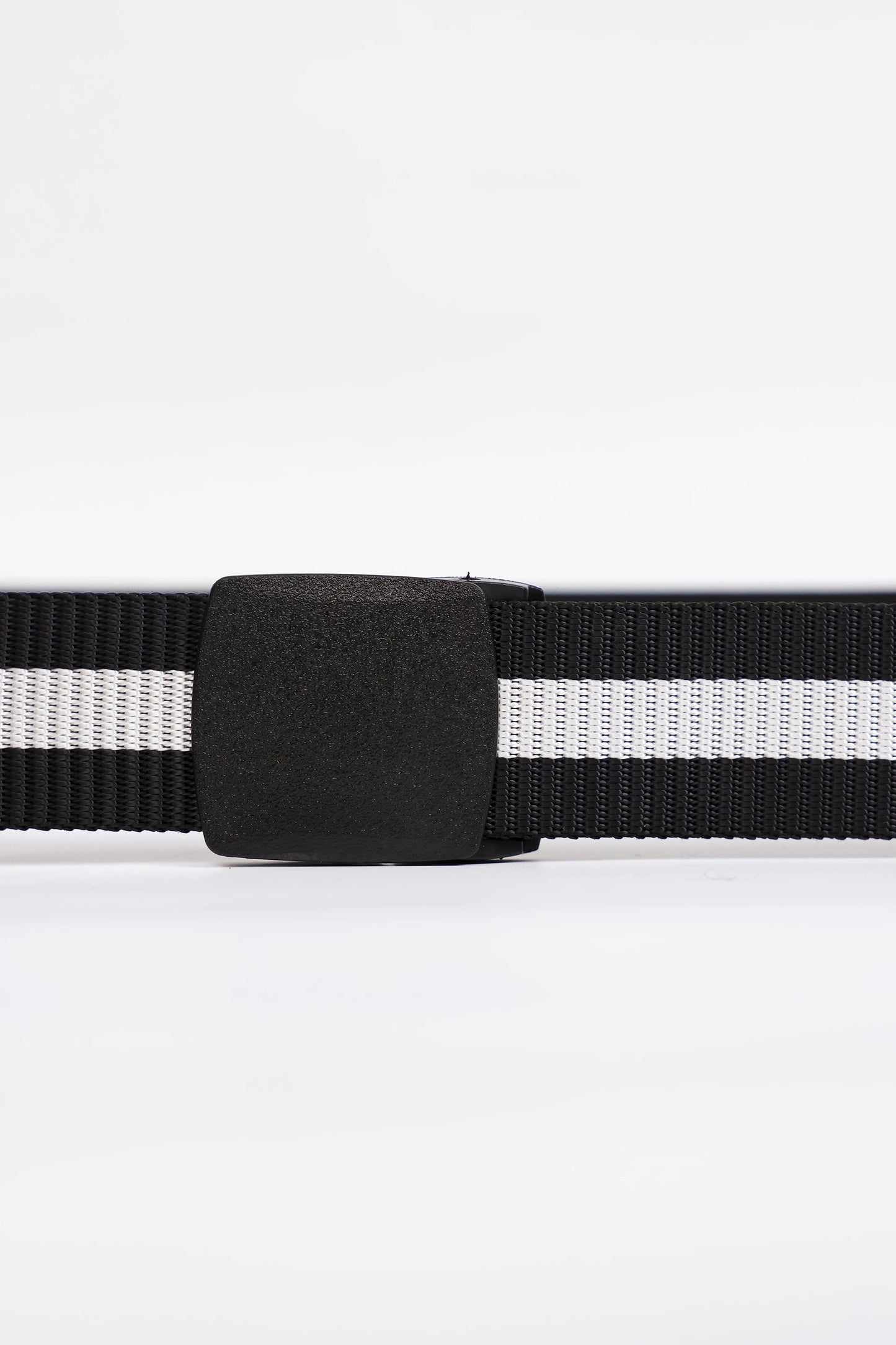 Contrast Striped Webbing Belt - Cougar Clothing