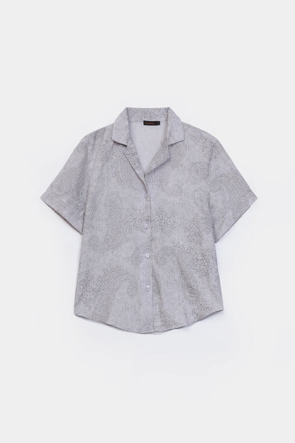 Paisley Printed Shirt - Cougar Clothing