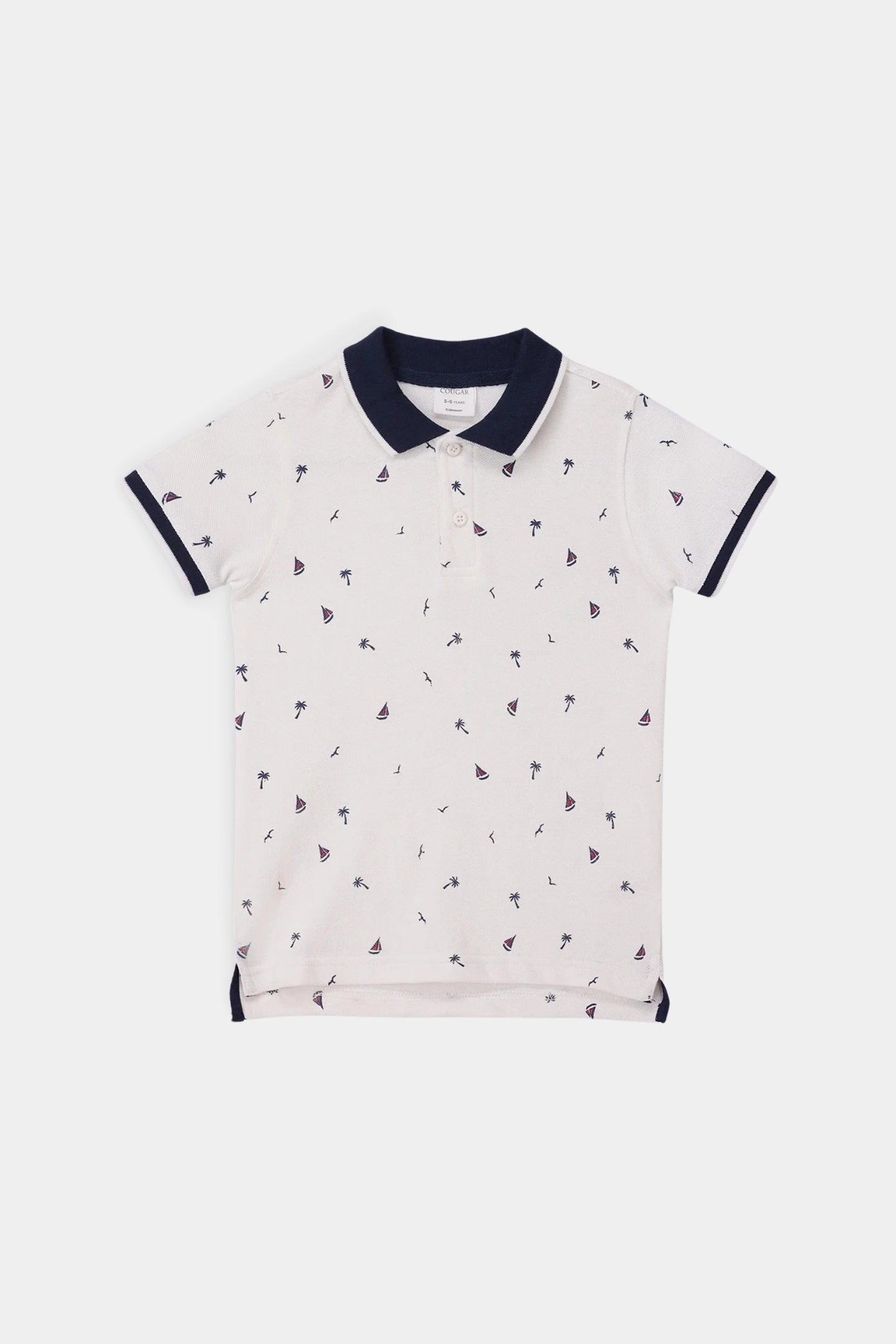 All Over Printed Polo - Cougar Clothing