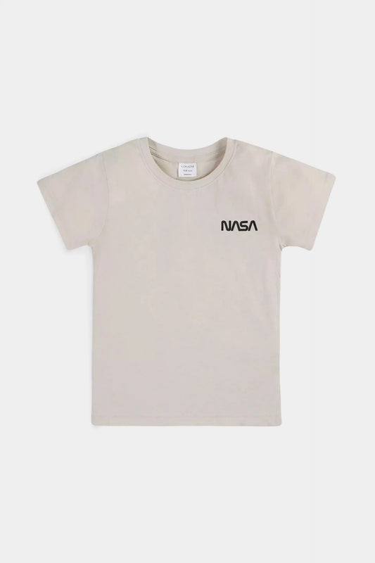 Text Printed T-Shirt - Cougar Clothing