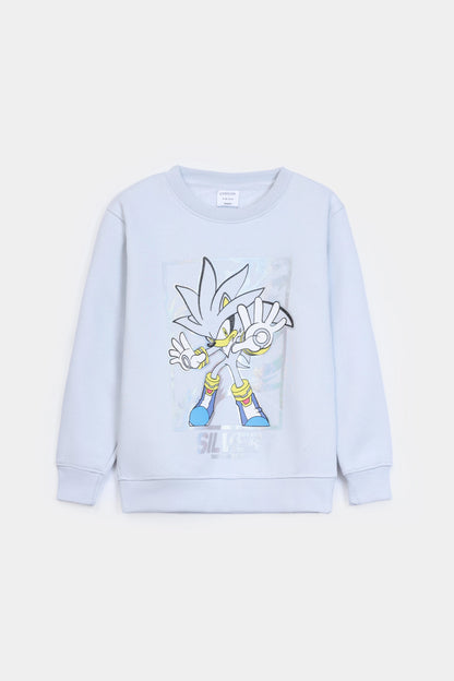 Character Printed Fleece Sweatshirt