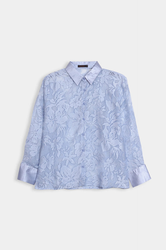 Organza Drapery Shirt - Cougar Clothing