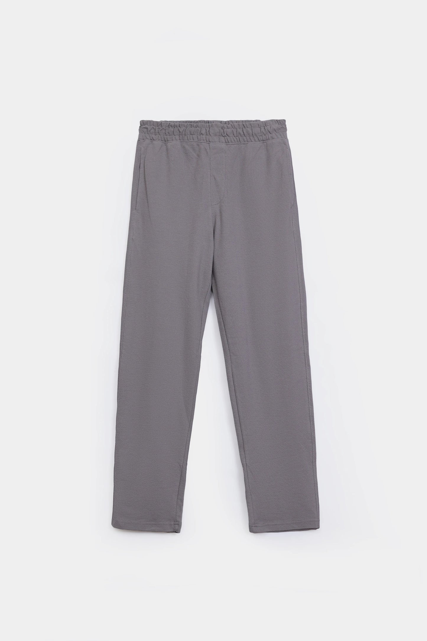 Jumbo Pique Knit Trousers - Cougar Clothing