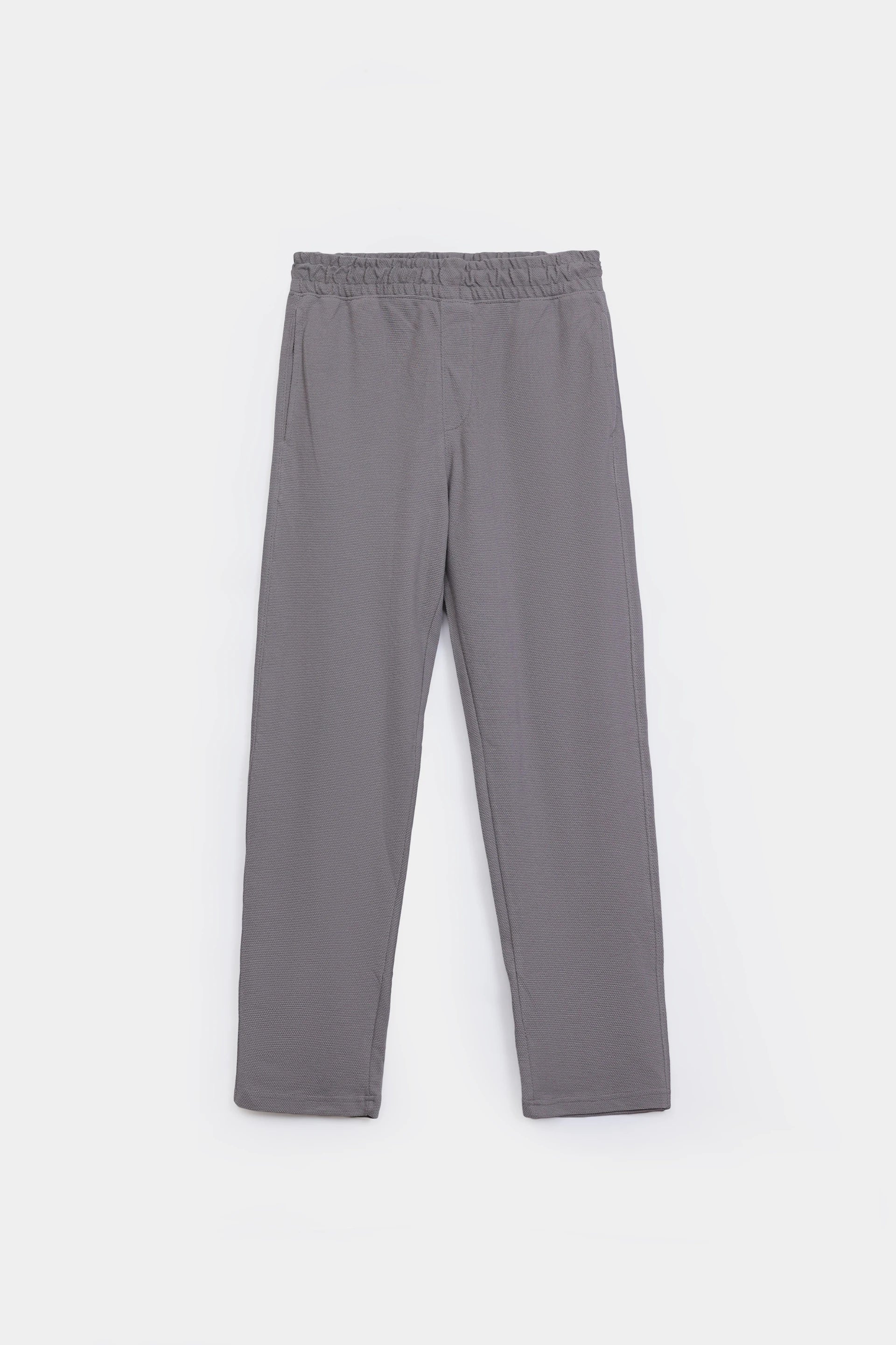 Jumbo Pique Knit Trousers - Cougar Clothing