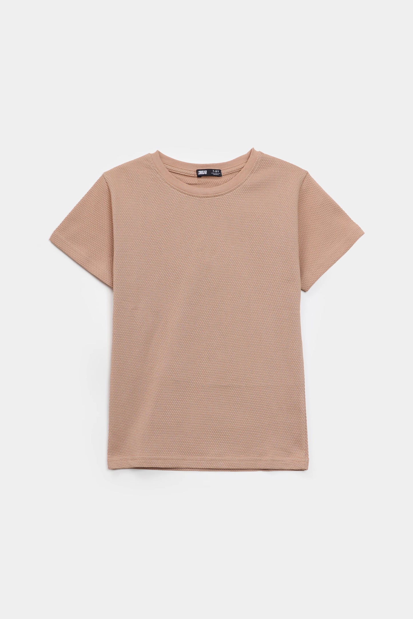 Popcorn Knit T-Shirt - Cougar Clothing