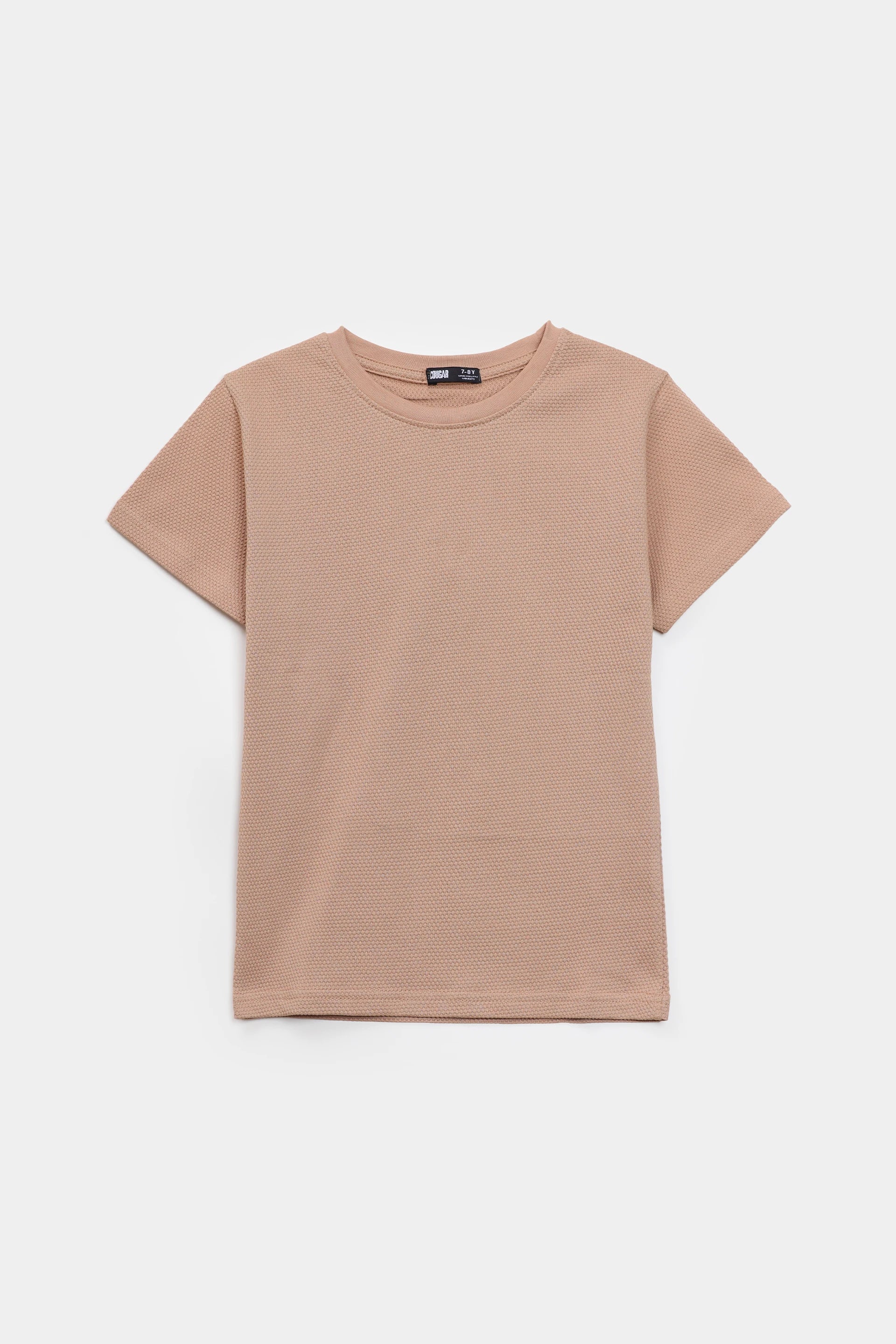 Popcorn Knit T-Shirt - Cougar Clothing