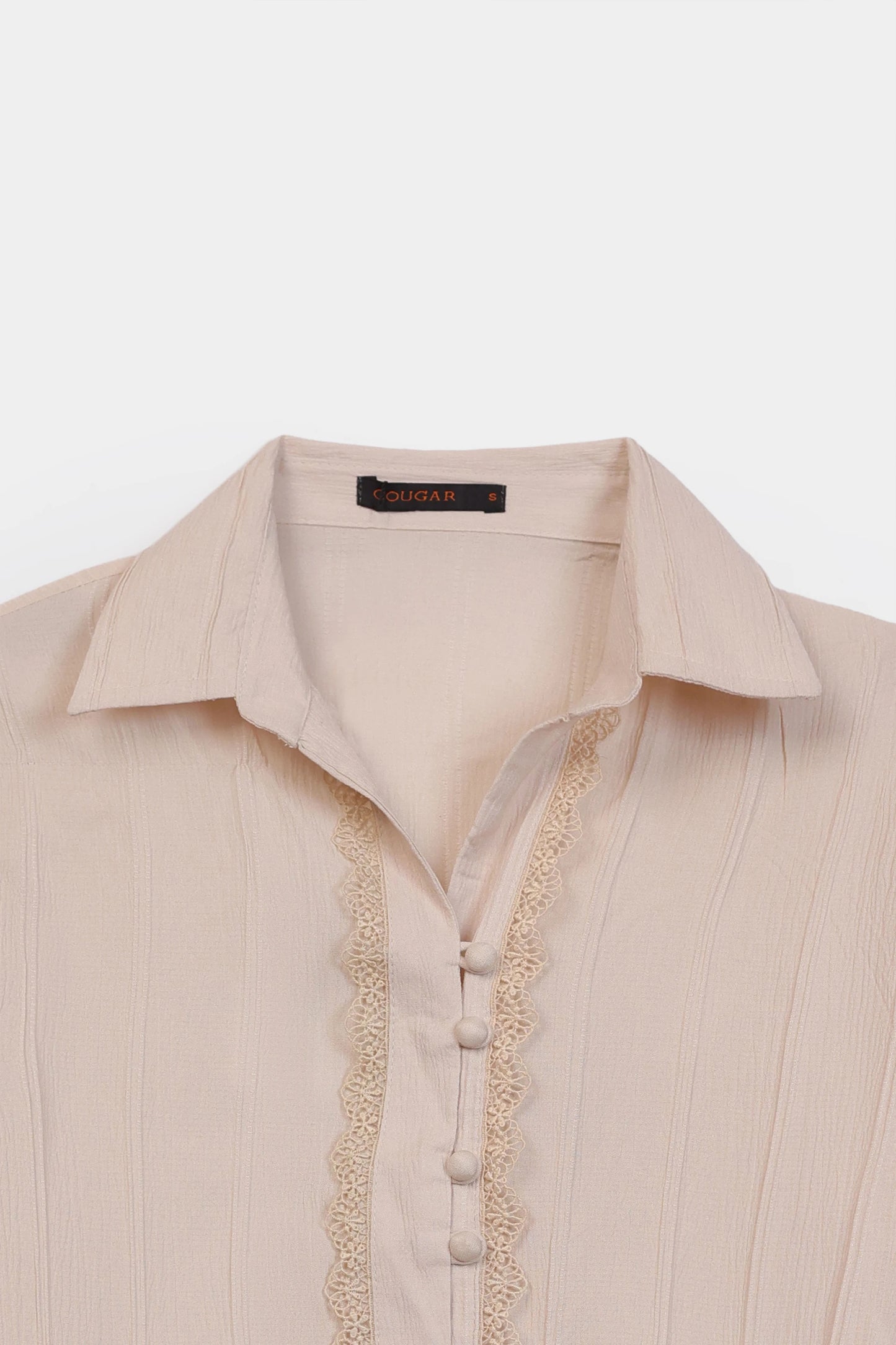 Lace-Trim Top - Cougar Clothing
