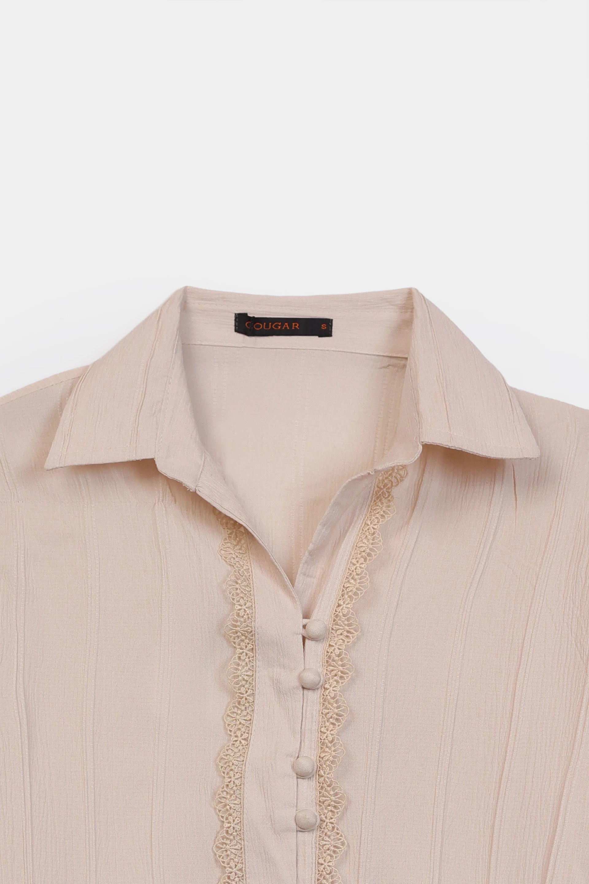 Lace-Trim Top - Cougar Clothing