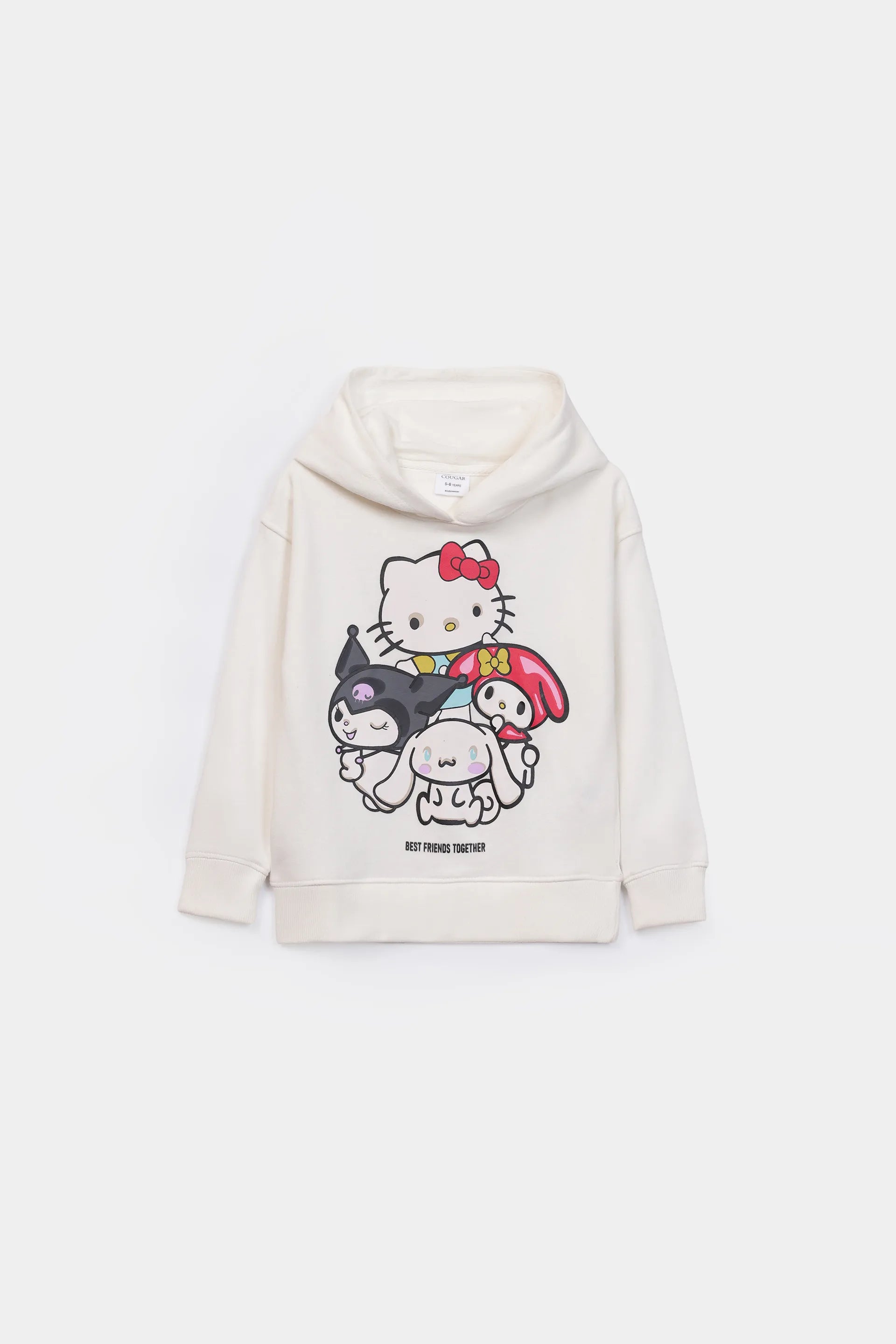Kitty print Hoodie - Cougar Clothing