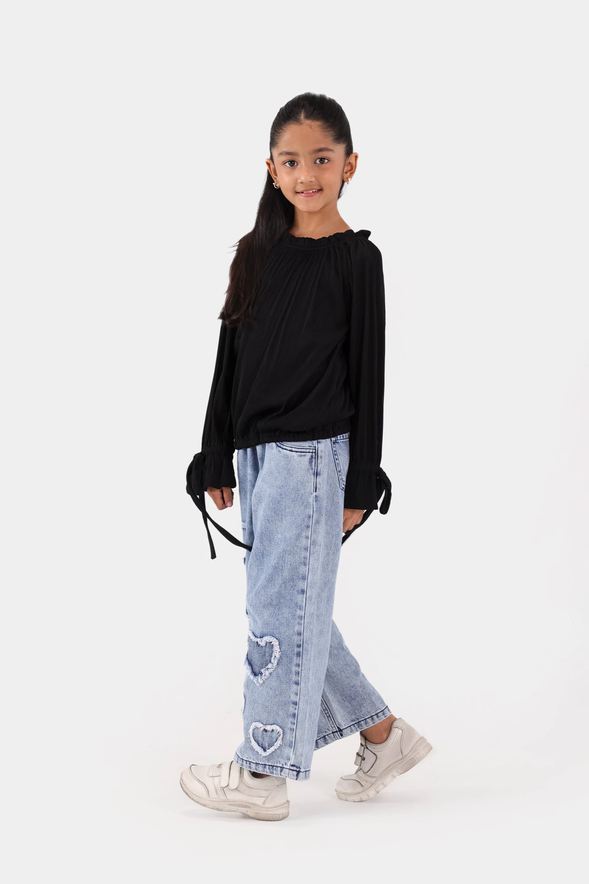 Textured Raglan Top - Cougar Clothing