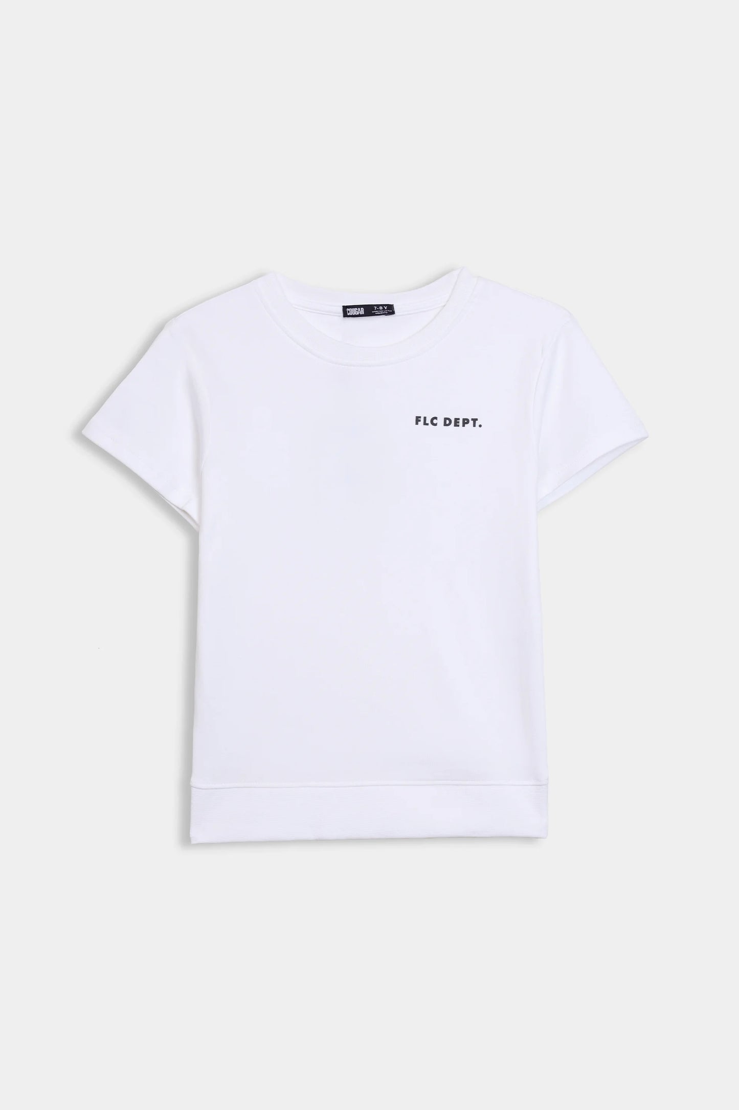 Text Print T-Shirt - Cougar Clothing