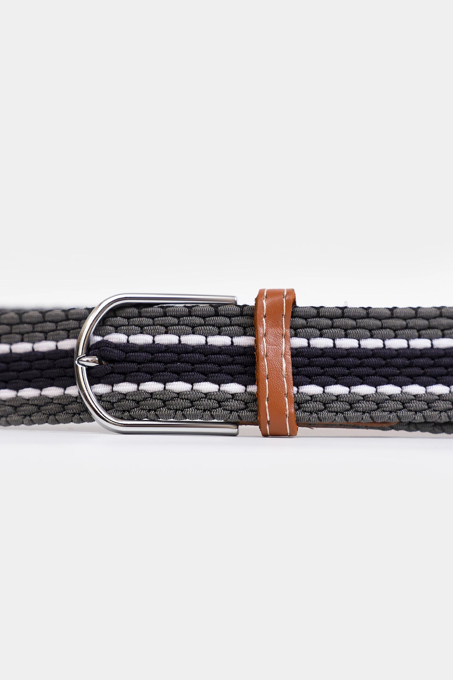 Striped Textured Belt - Cougar Clothing