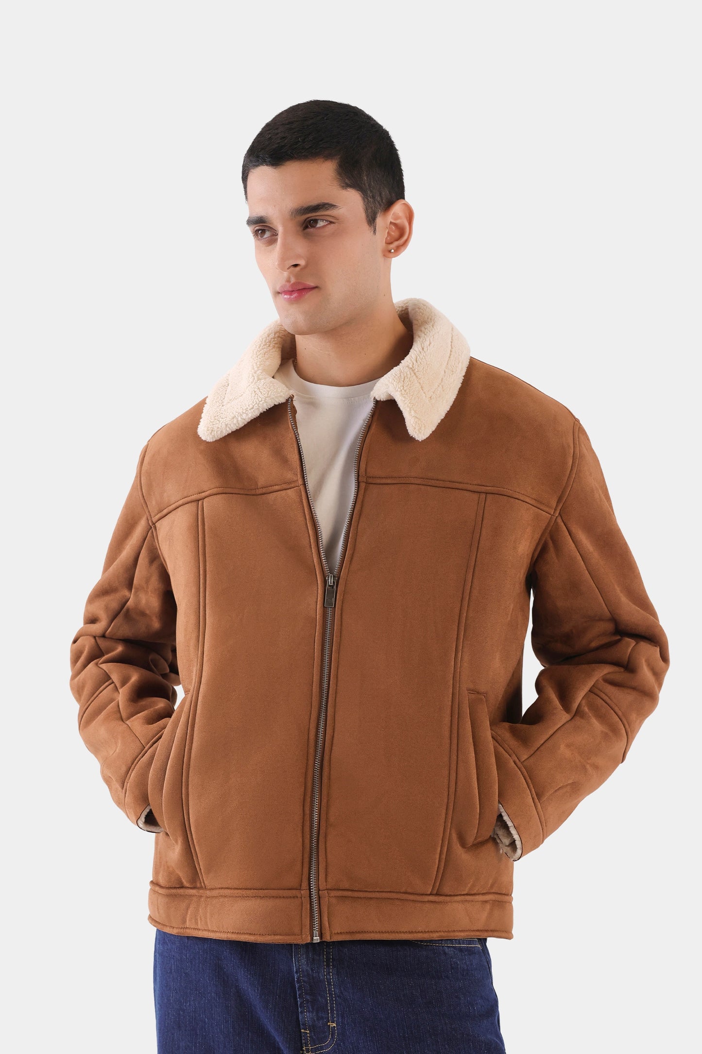 Sherpa Lined Jacket - Cougar Clothing