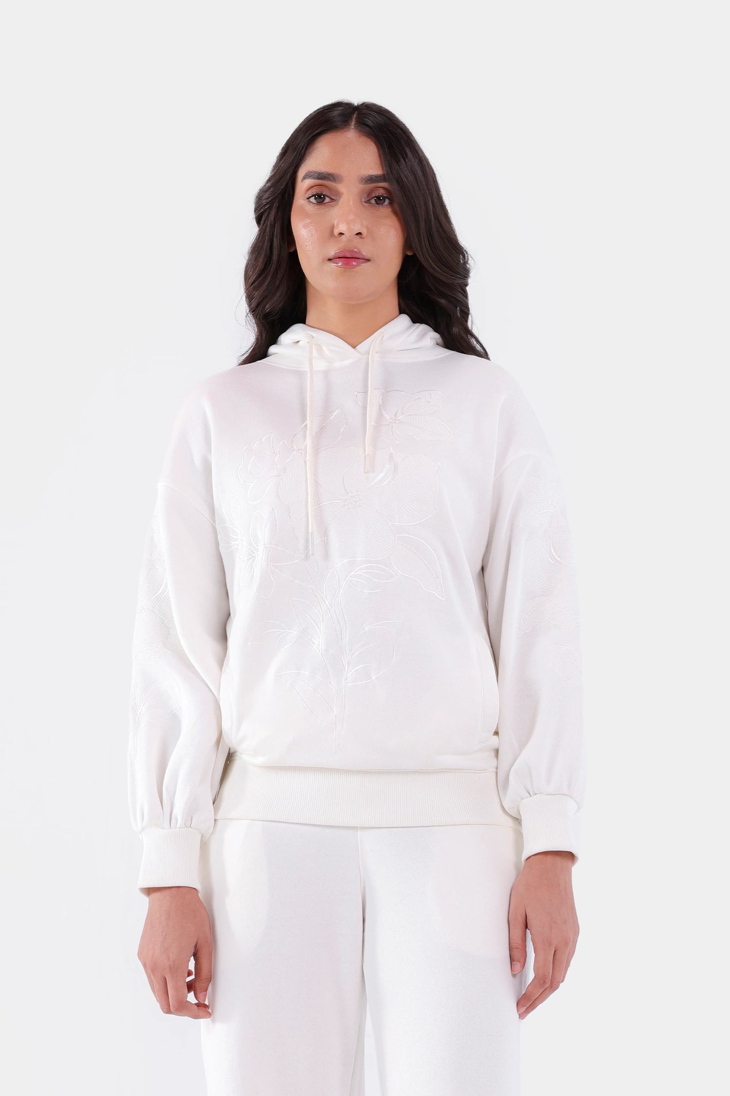 Embroidered Fleece Hoodie - Cougar Clothing