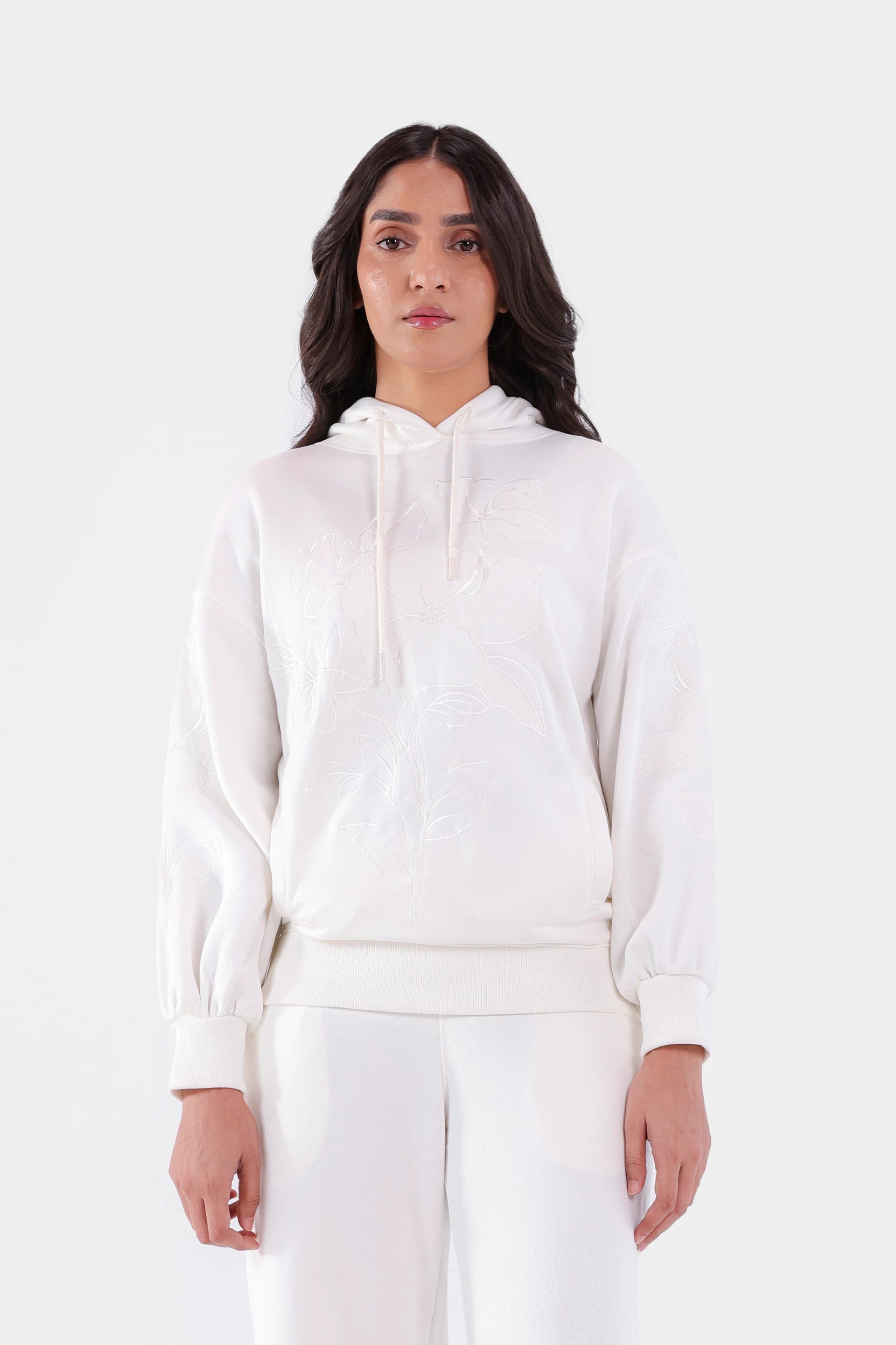 Embroidered Fleece Hoodie - Cougar Clothing